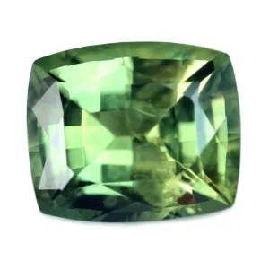 0.87ct Certified Natural Green Sapphire