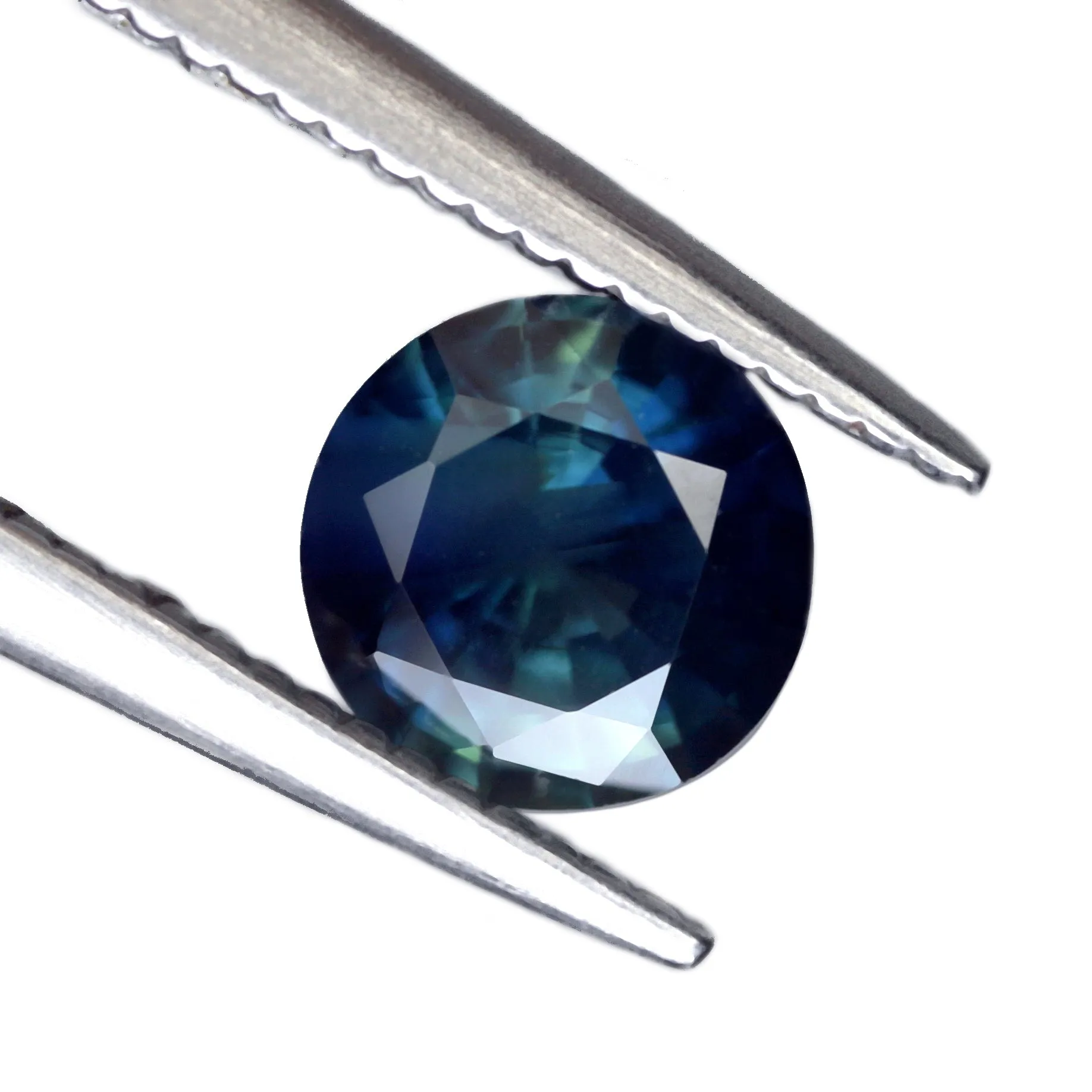 0.87ct Certified Natural Teal Sapphire