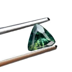 0.87ct Certified Natural Teal Sapphire