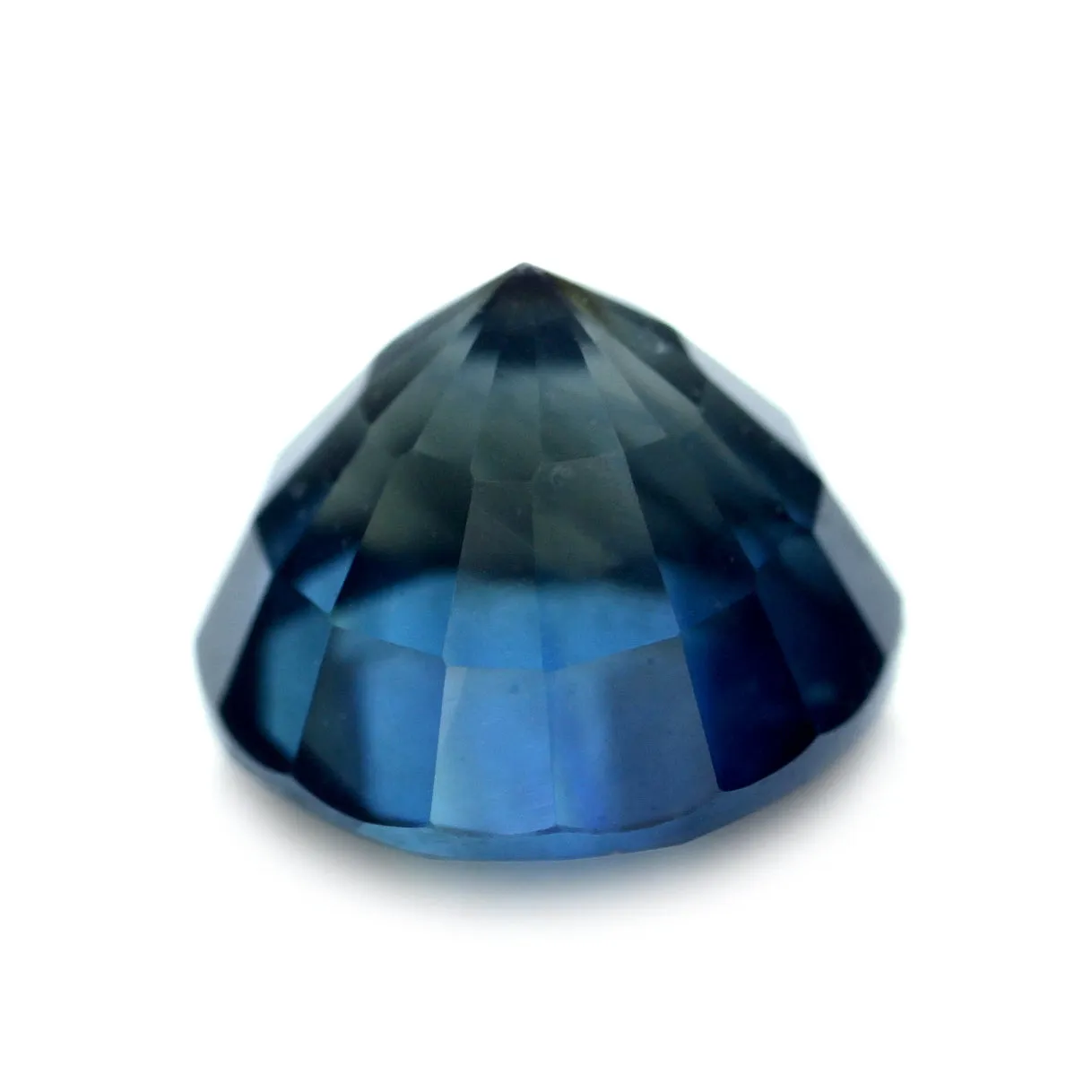 0.87ct Certified Natural Teal Sapphire