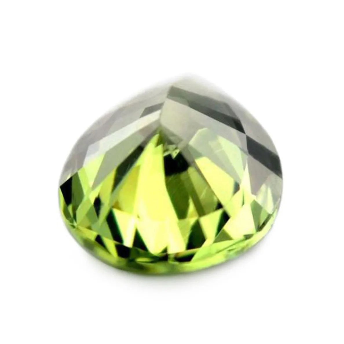 0.88ct Certified Natural Green Sapphire