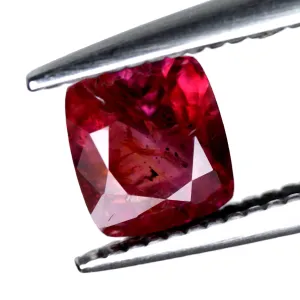 0.88ct Certified Natural Red Color Ruby