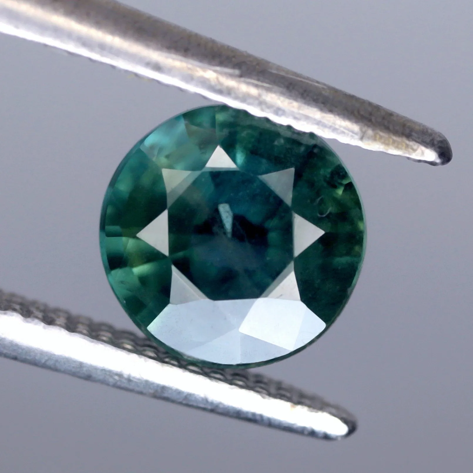 0.88ct Certified Natural Teal Sapphire