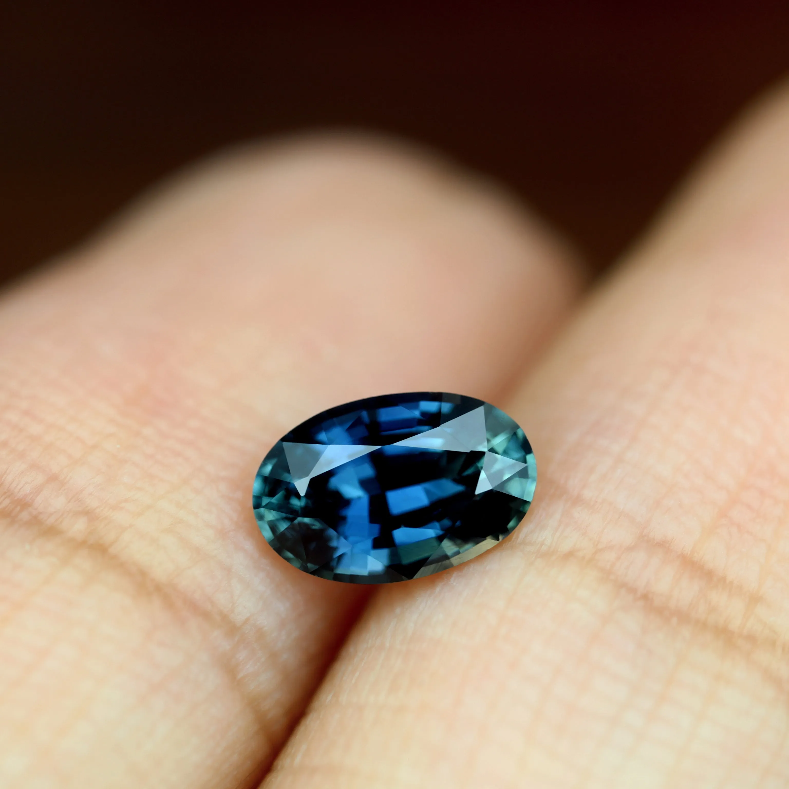 0.89ct Certified Natural Blue Sapphire