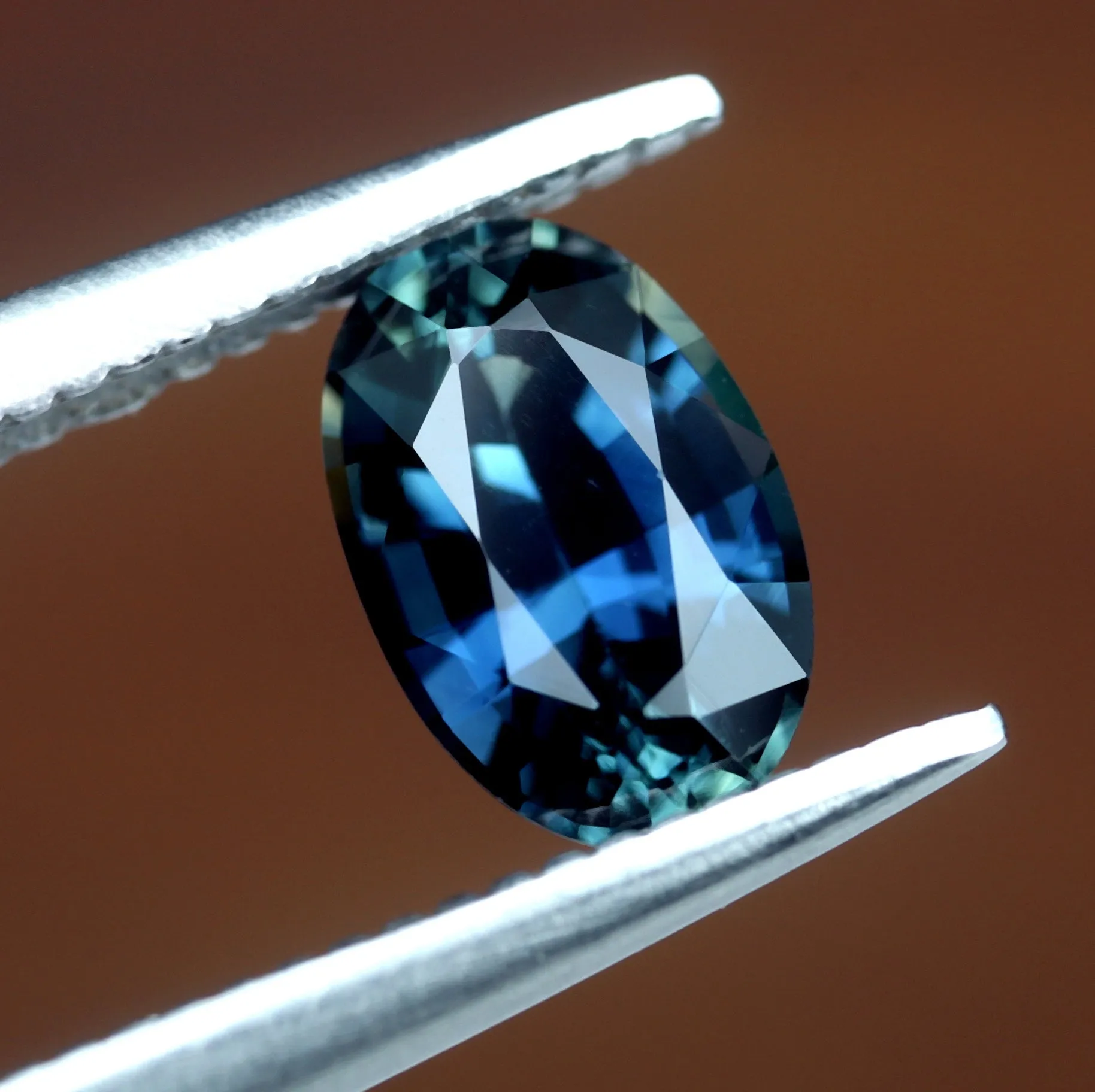 0.89ct Certified Natural Blue Sapphire