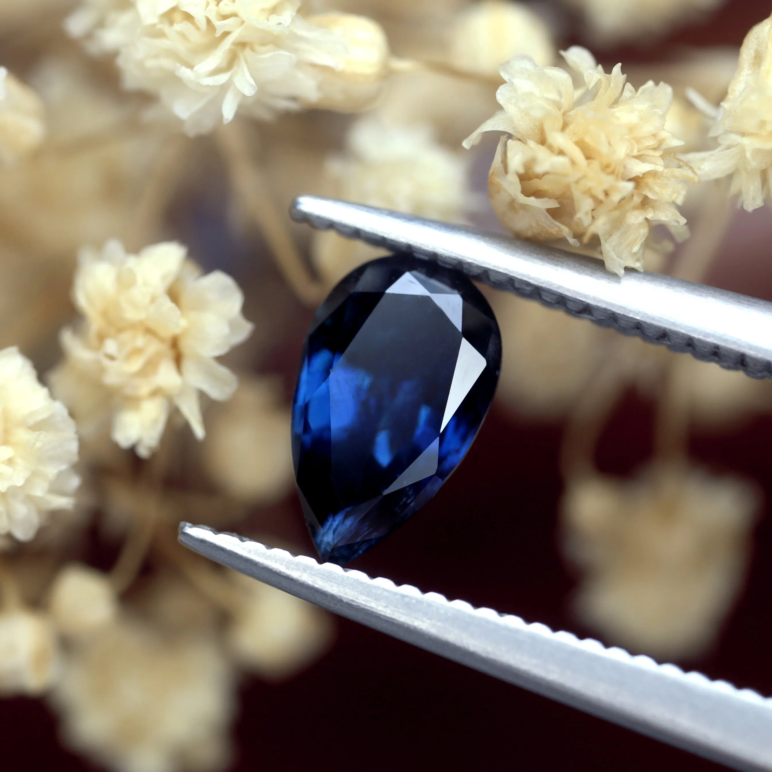 0.89ct Certified Natural Blue Sapphire