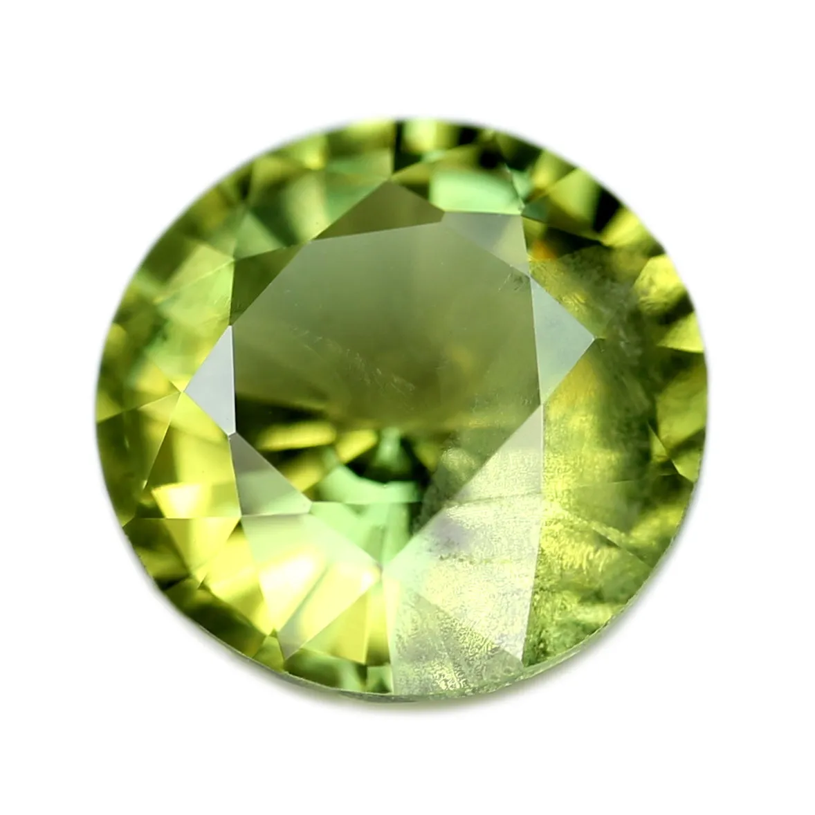 0.89ct Certified Natural Green Sapphire