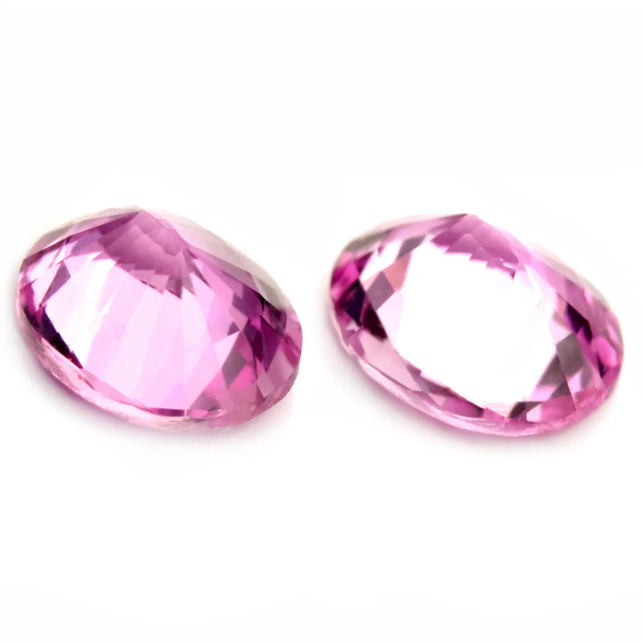0.89ct Certified Natural Pink Sapphire Matching Pair