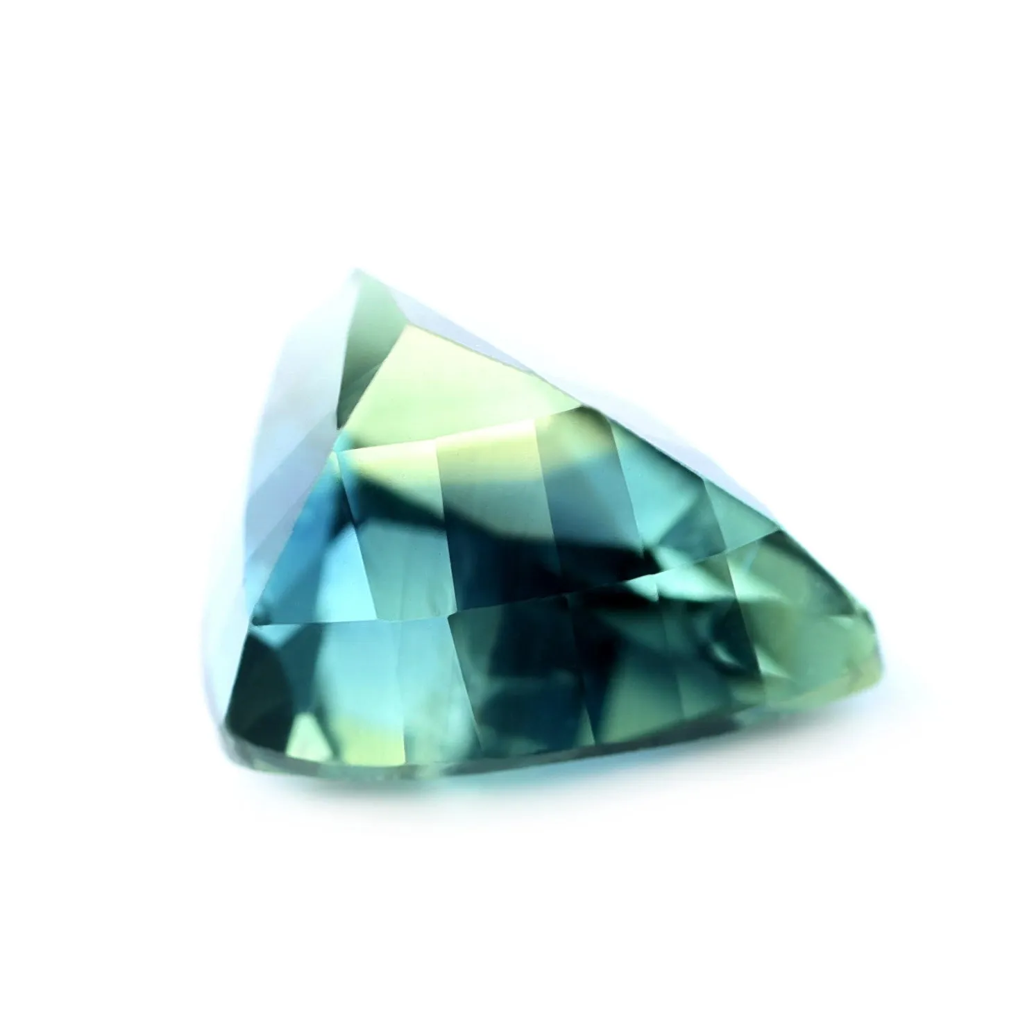 0.89ct Certified Natural Teal Sapphire