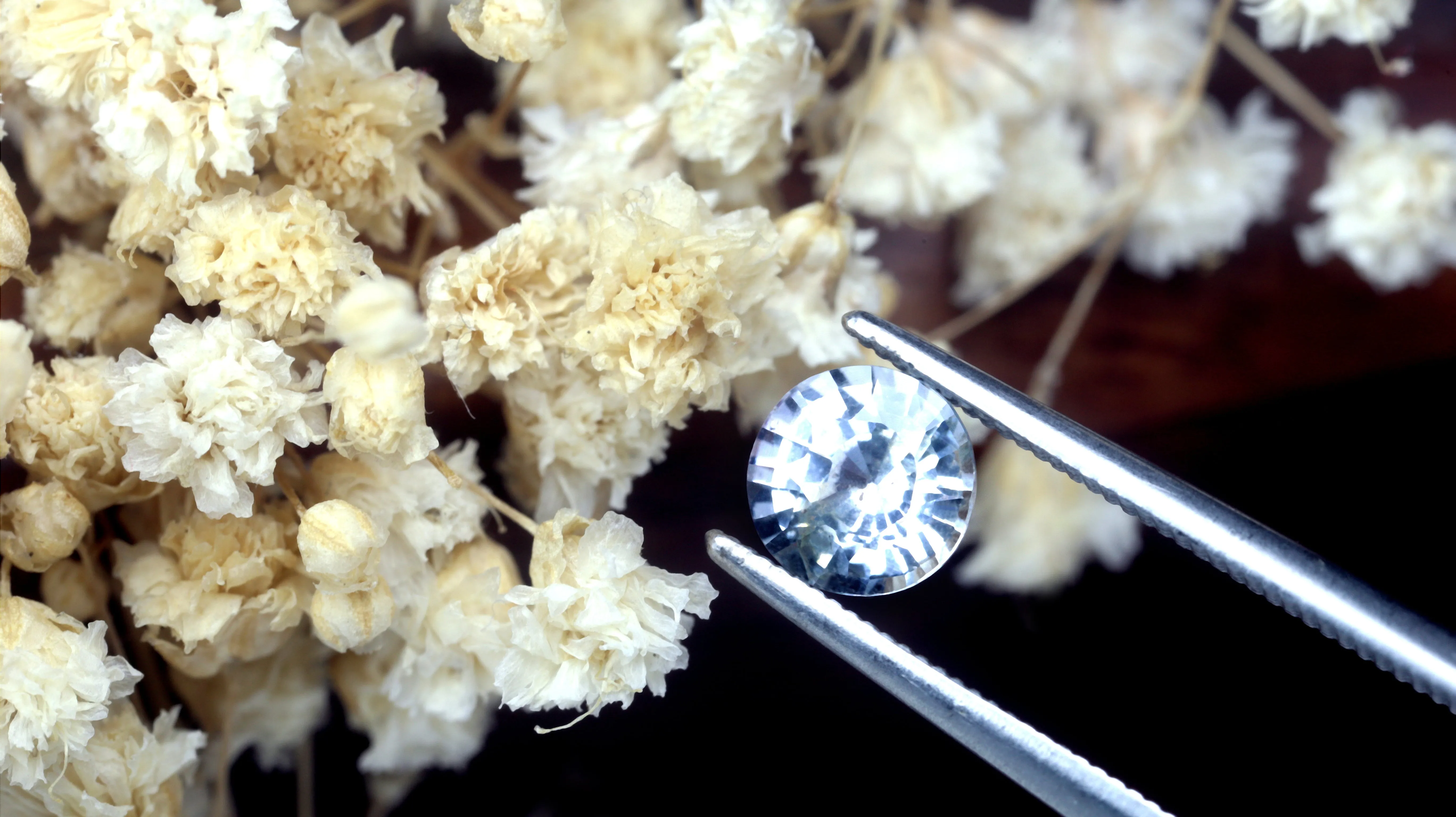 0.89ct Certified Natural White Sapphire