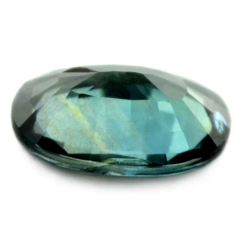0.90ct Certified Natural Teal Sapphire