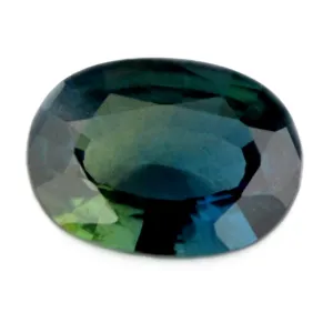 0.90ct Certified Natural Teal Sapphire