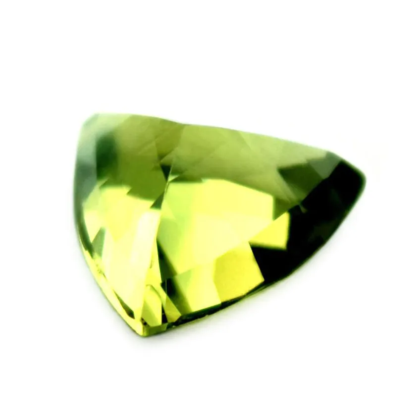 0.91ct Certified Natural Green Sapphire