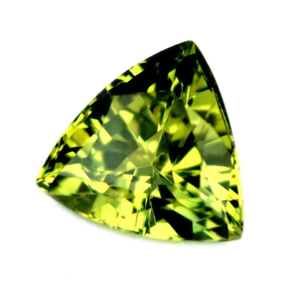0.91ct Certified Natural Green Sapphire