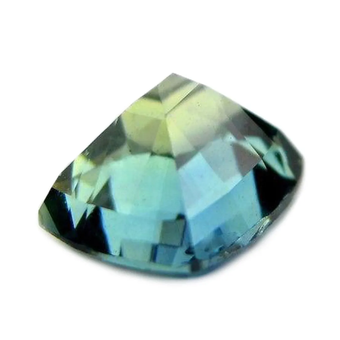 0.91ct Certified Natural Teal Sapphire