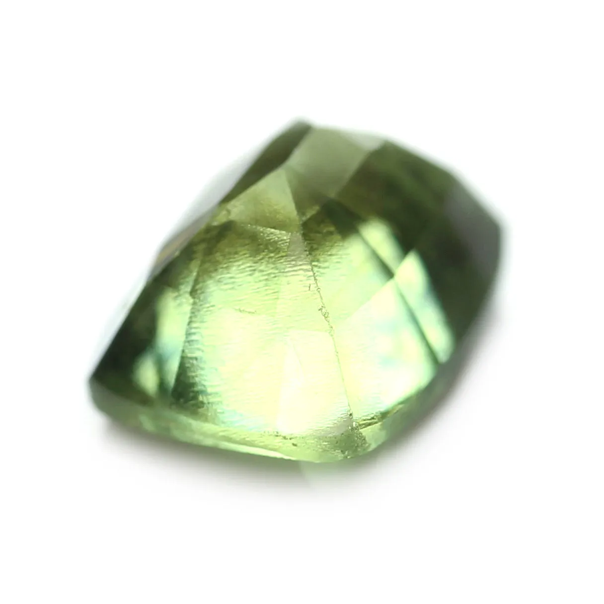 0.92ct Certified Natural Green Sapphire