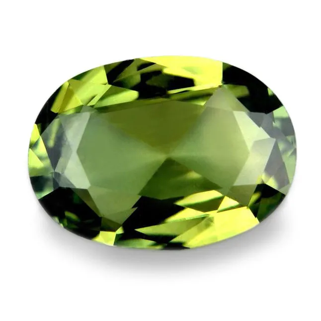 0.92ct Certified Natural Green Sapphire