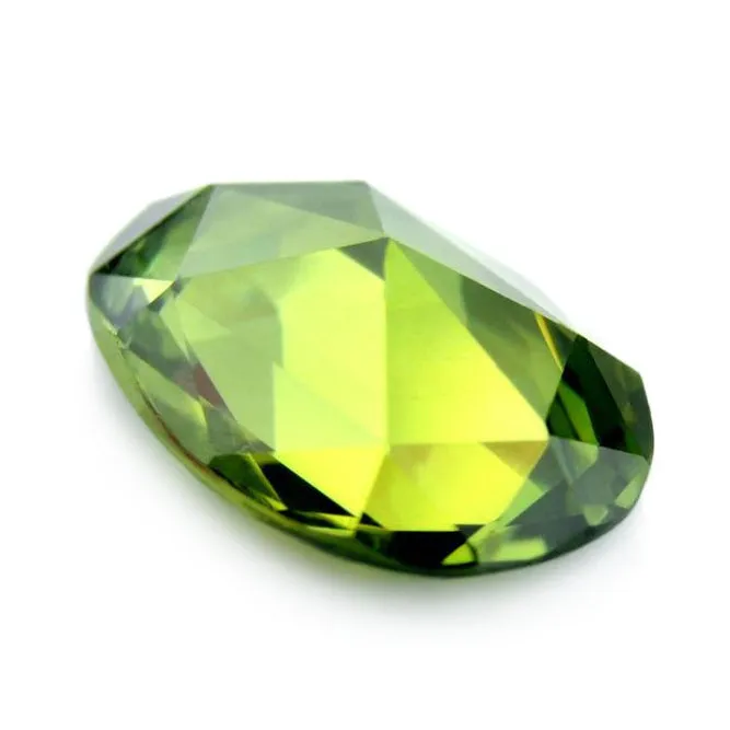 0.92ct Certified Natural Green Sapphire