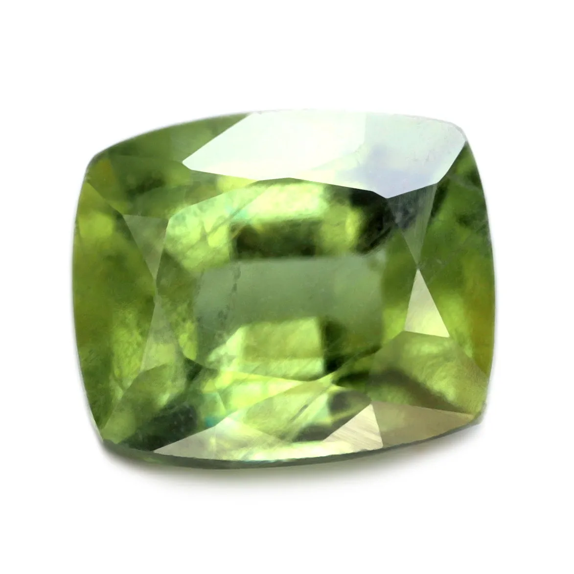 0.92ct Certified Natural Green Sapphire