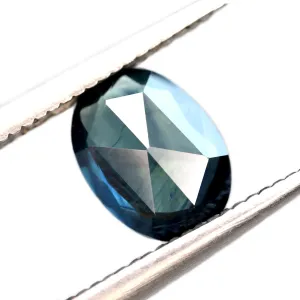 0.92ct Certified Natural Teal Sapphire