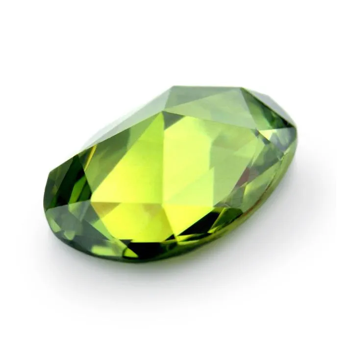 0.93ct Certified Natural Green Sapphire