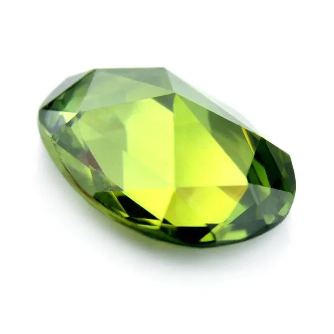 0.93ct Certified Natural Green Sapphire