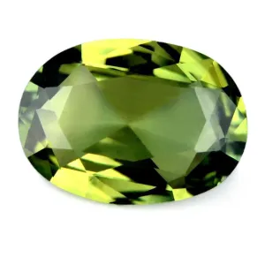 0.93ct Certified Natural Green Sapphire