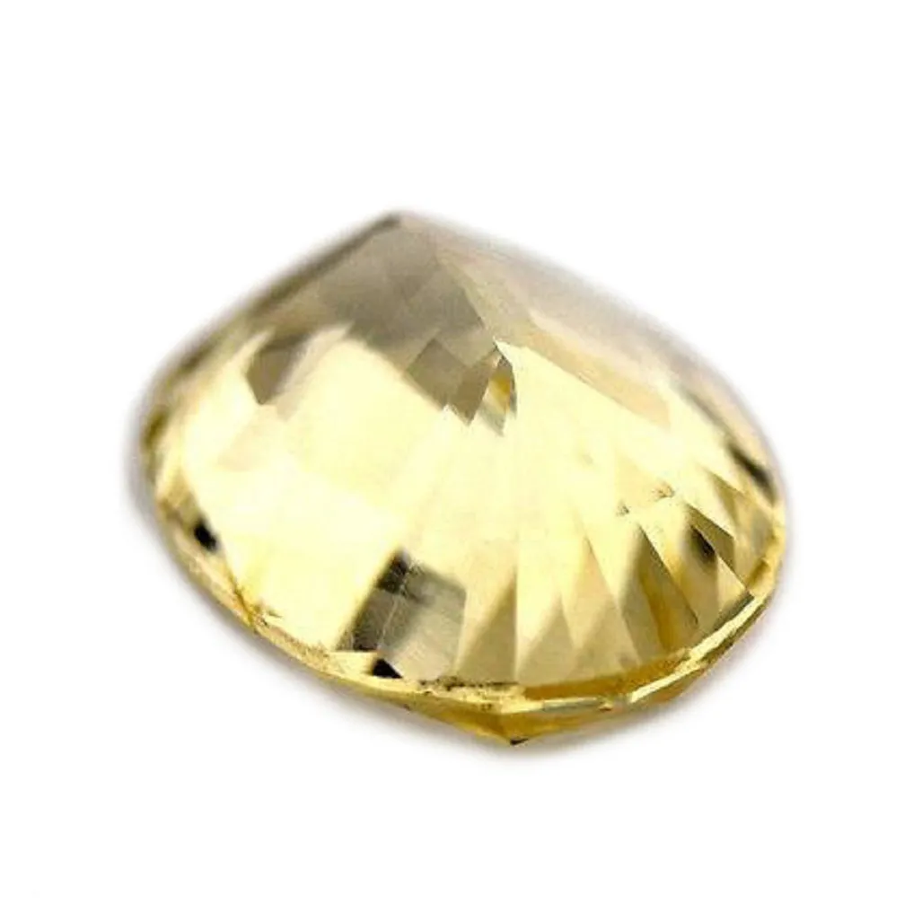 0.94ct Certified Natural Yellow Sapphire