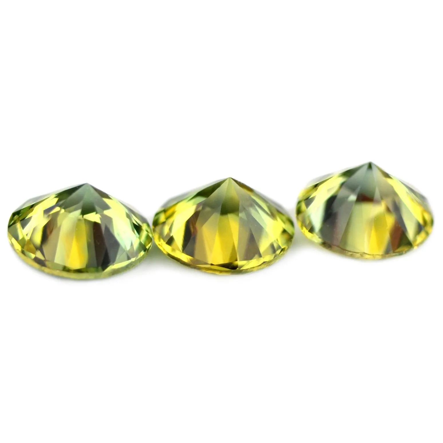 0.95ct Certified Natural Multicolor Sapphire Matching Set