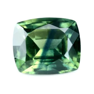 0.96ct Certified Natural Green Sapphire