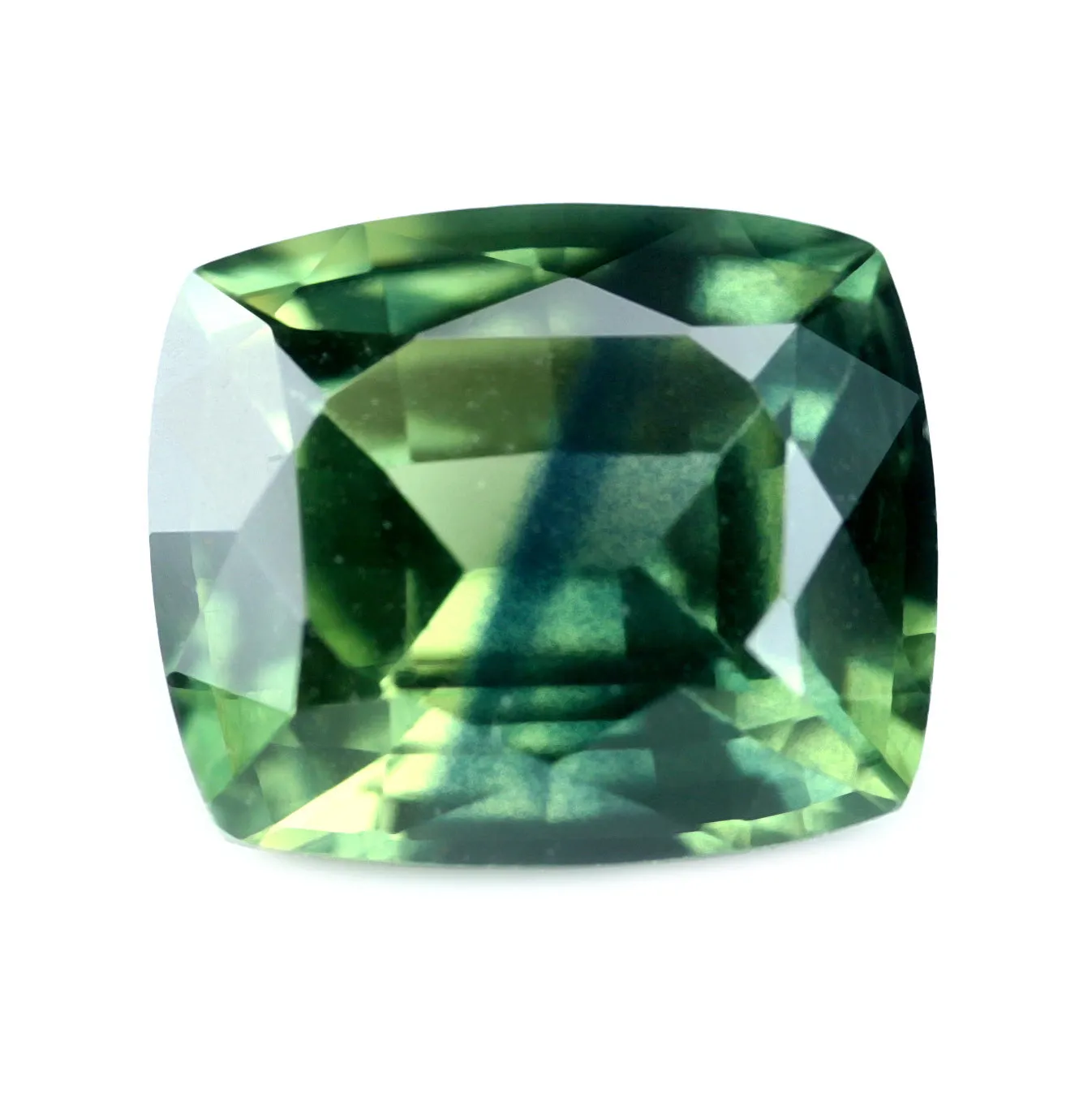 0.96ct Certified Natural Green Sapphire