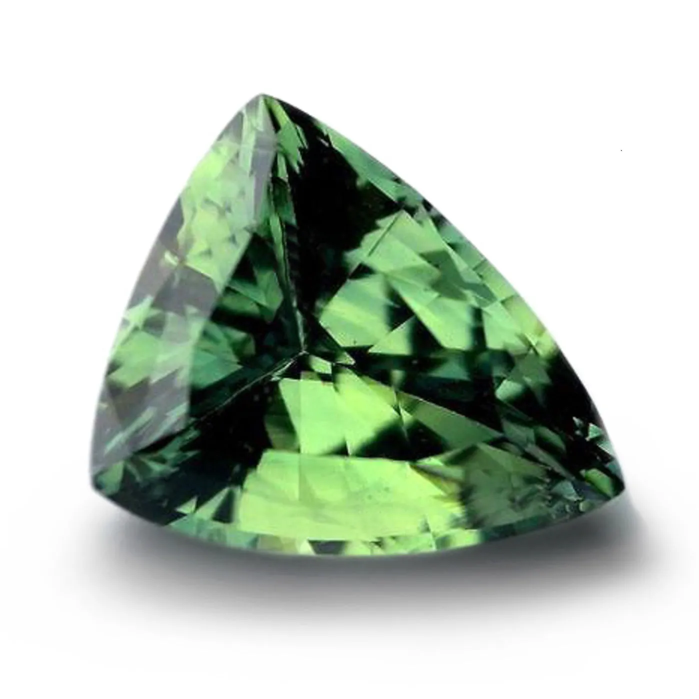 0.96ct Certified Natural Green Sapphire