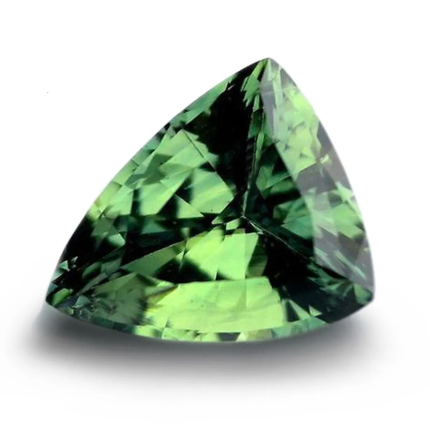 0.96ct Certified Natural Green Sapphire