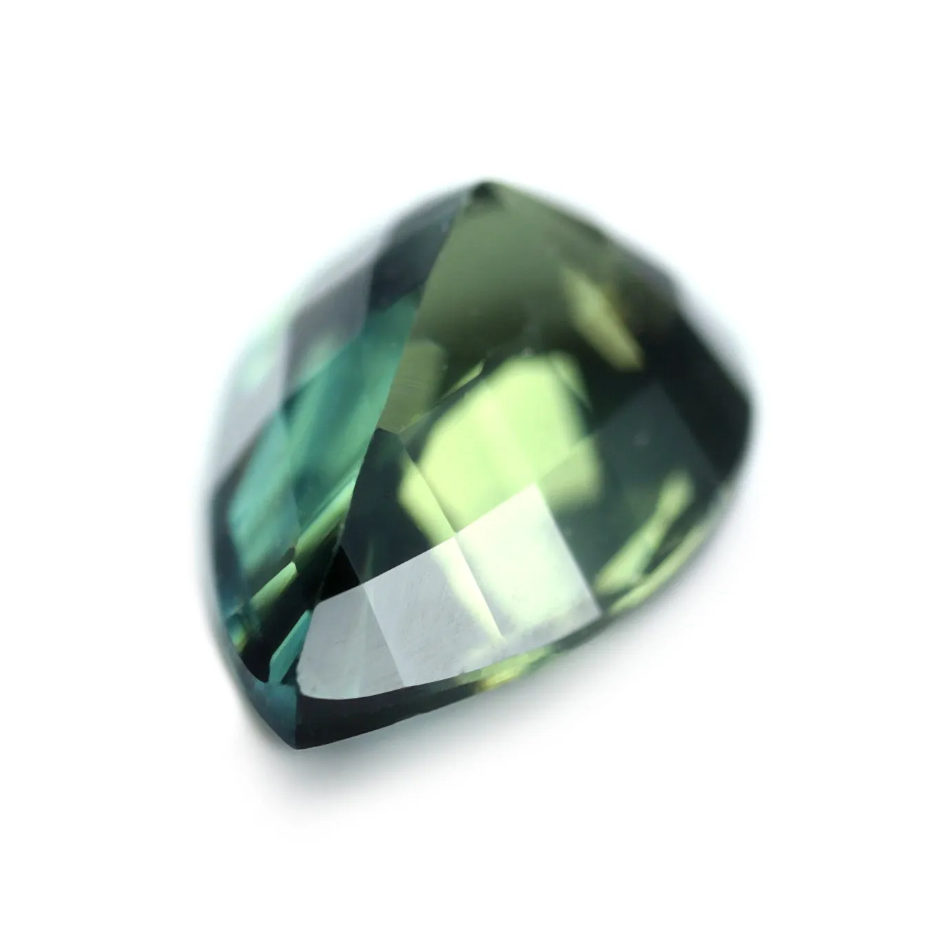 0.96ct Certified Natural Teal Sapphire