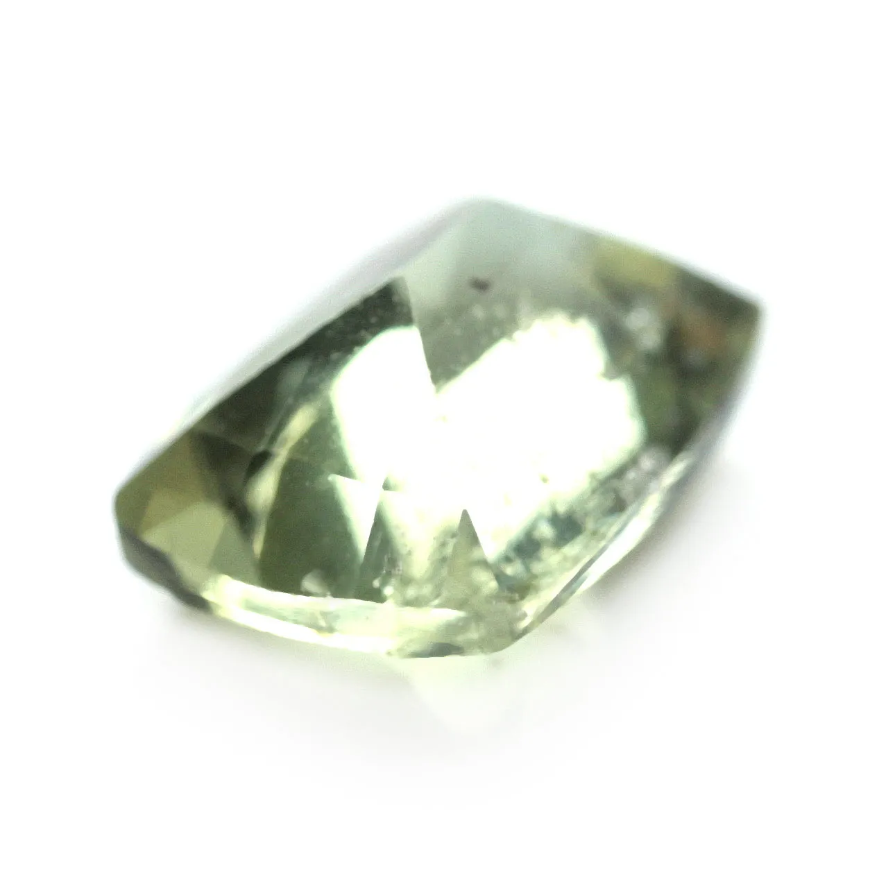 0.97ct Certified Natural Green Sapphire