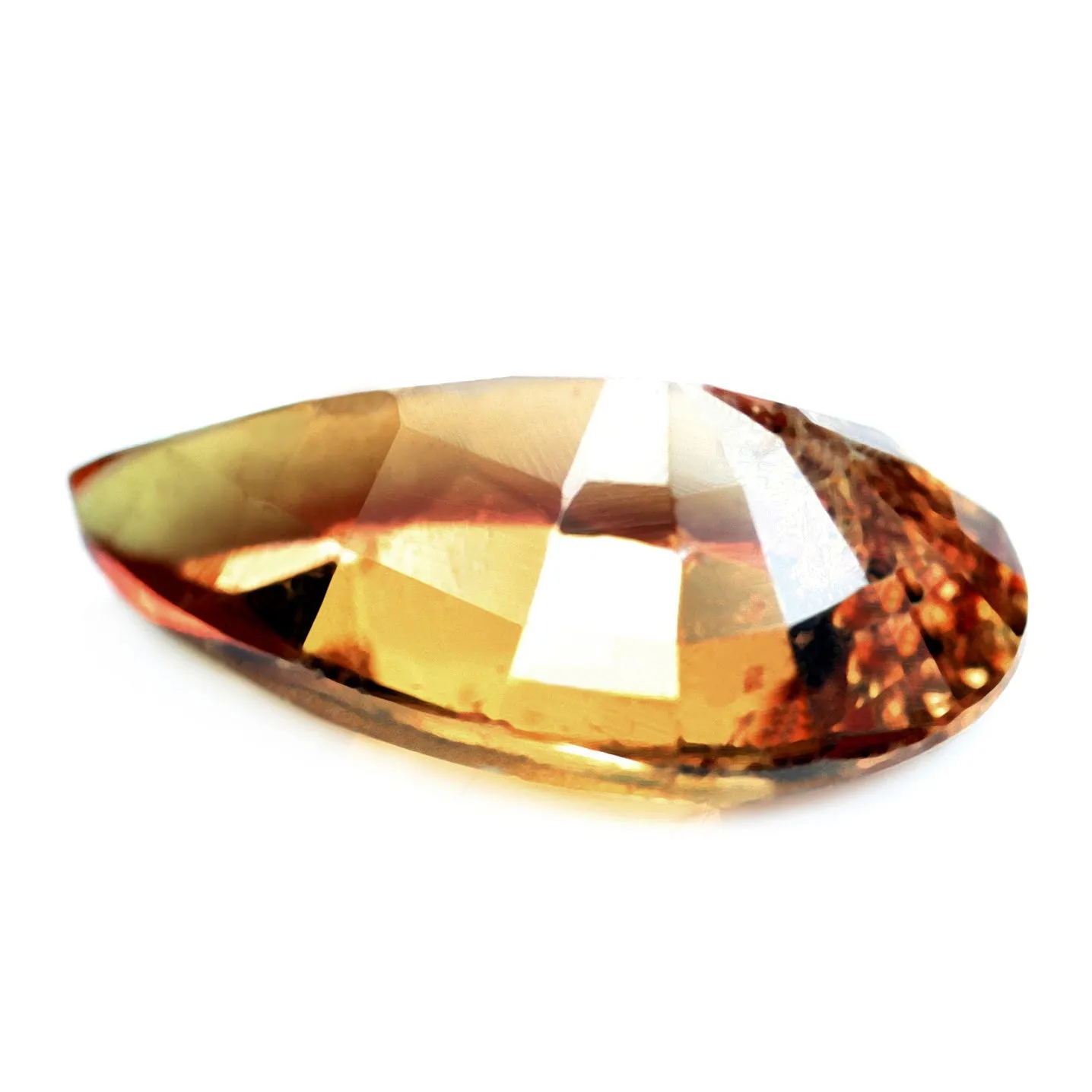 0.97ct Certified Natural Orange Sapphire