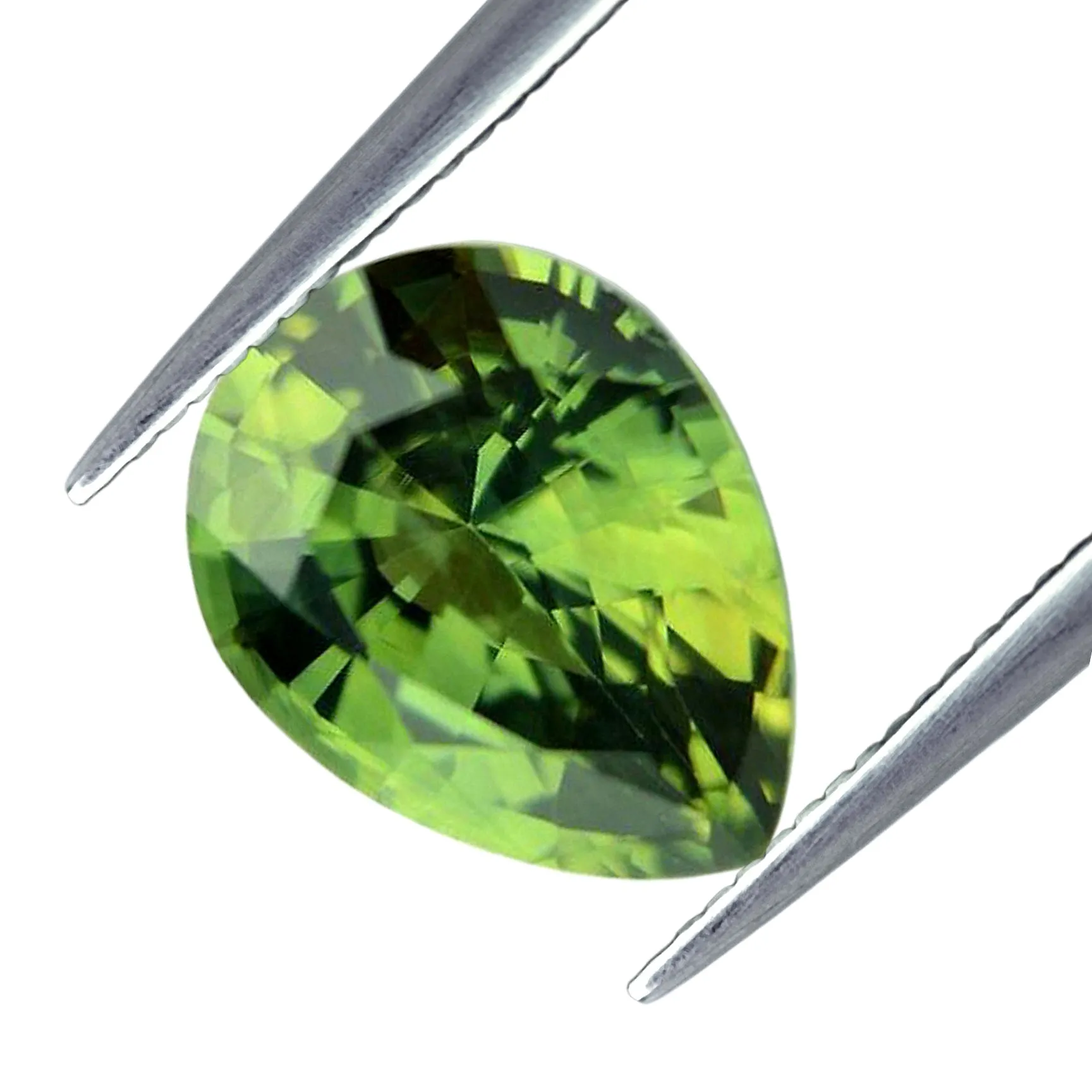 0.98ct Certified Natural Green Sapphire