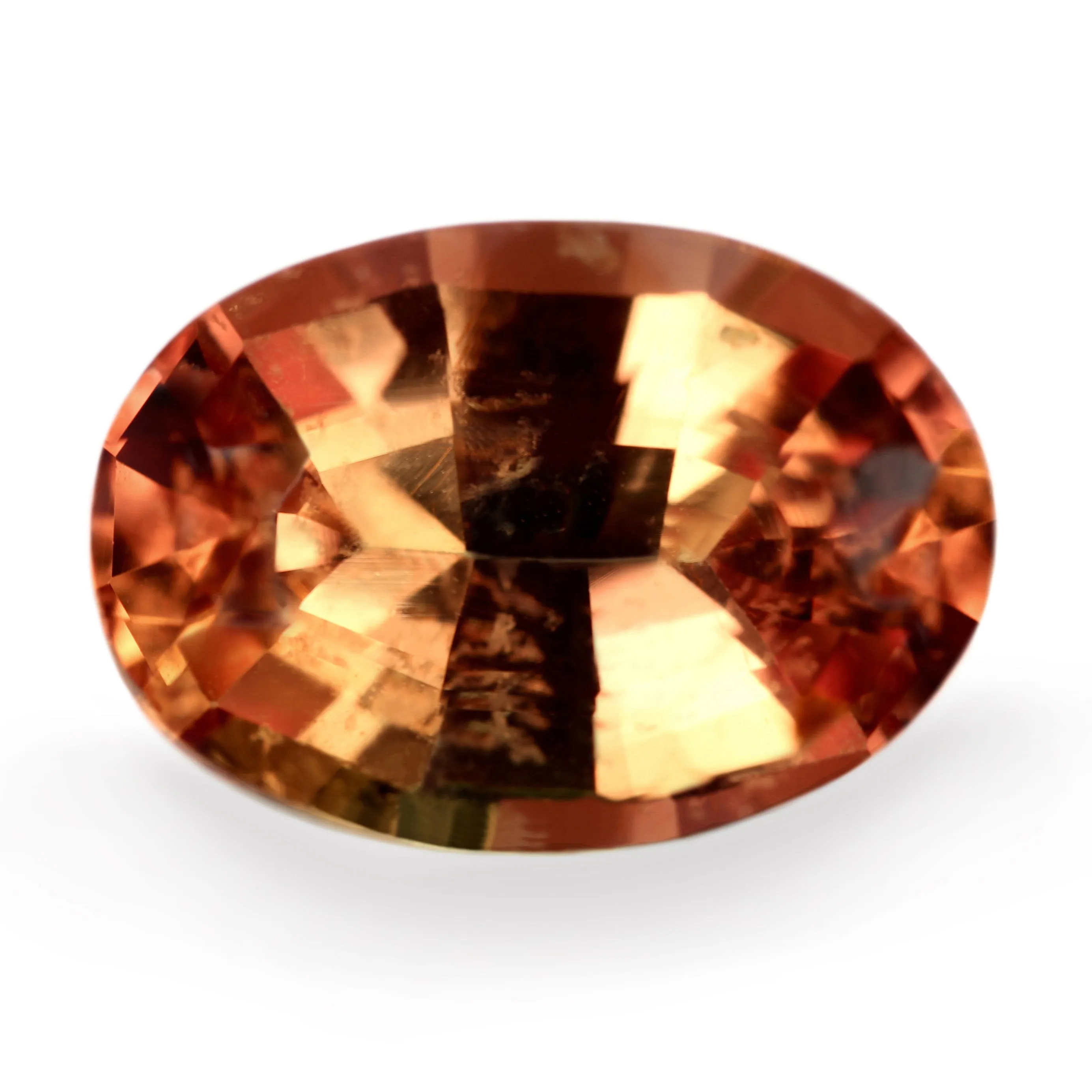 0.98ct Certified Natural Orange Sapphire