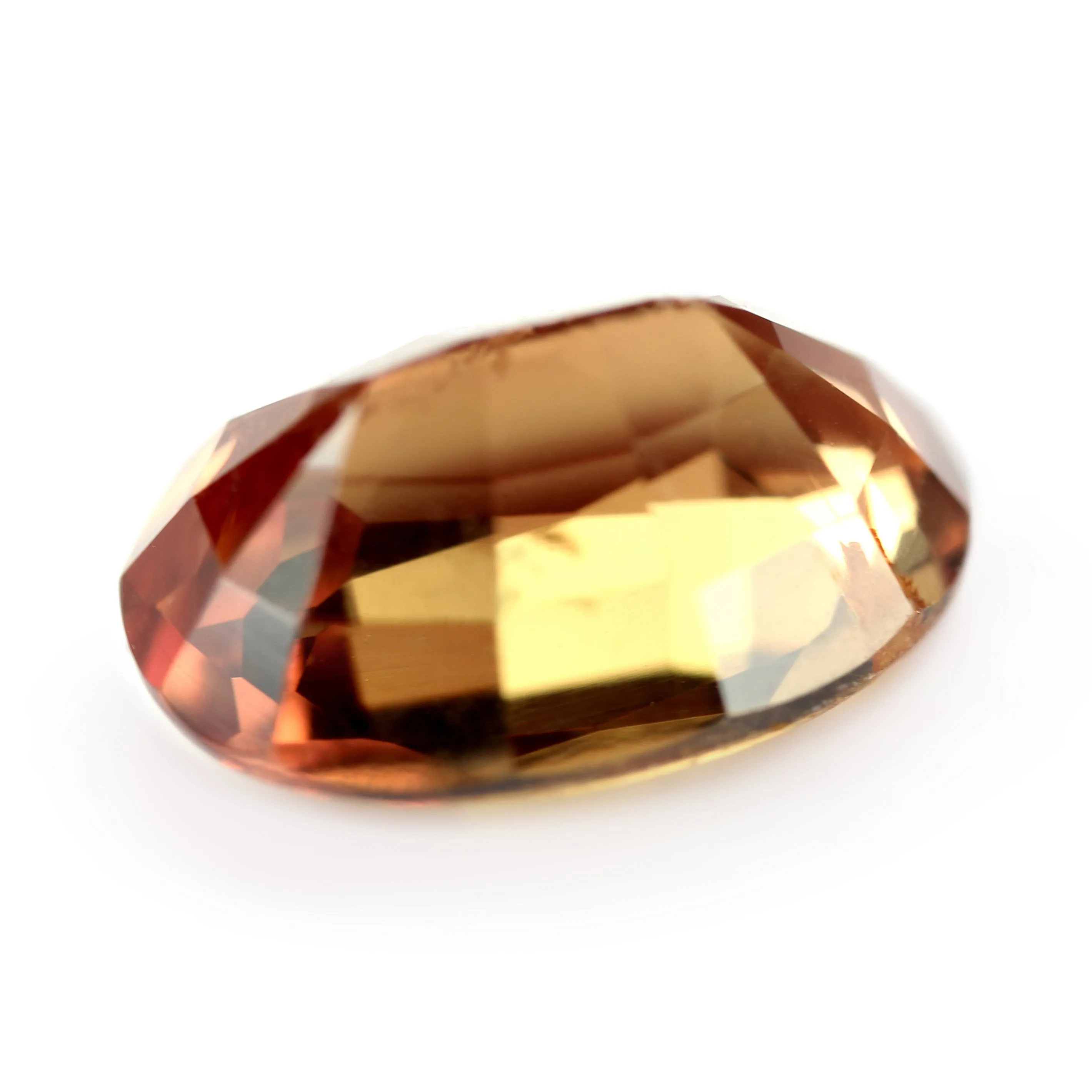 0.98ct Certified Natural Orange Sapphire
