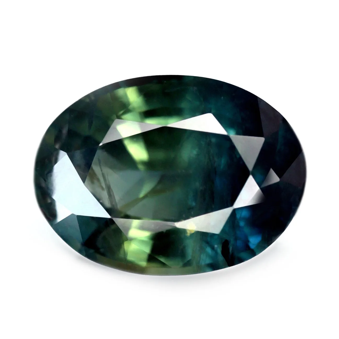0.98ct Certified Natural Teal Sapphire