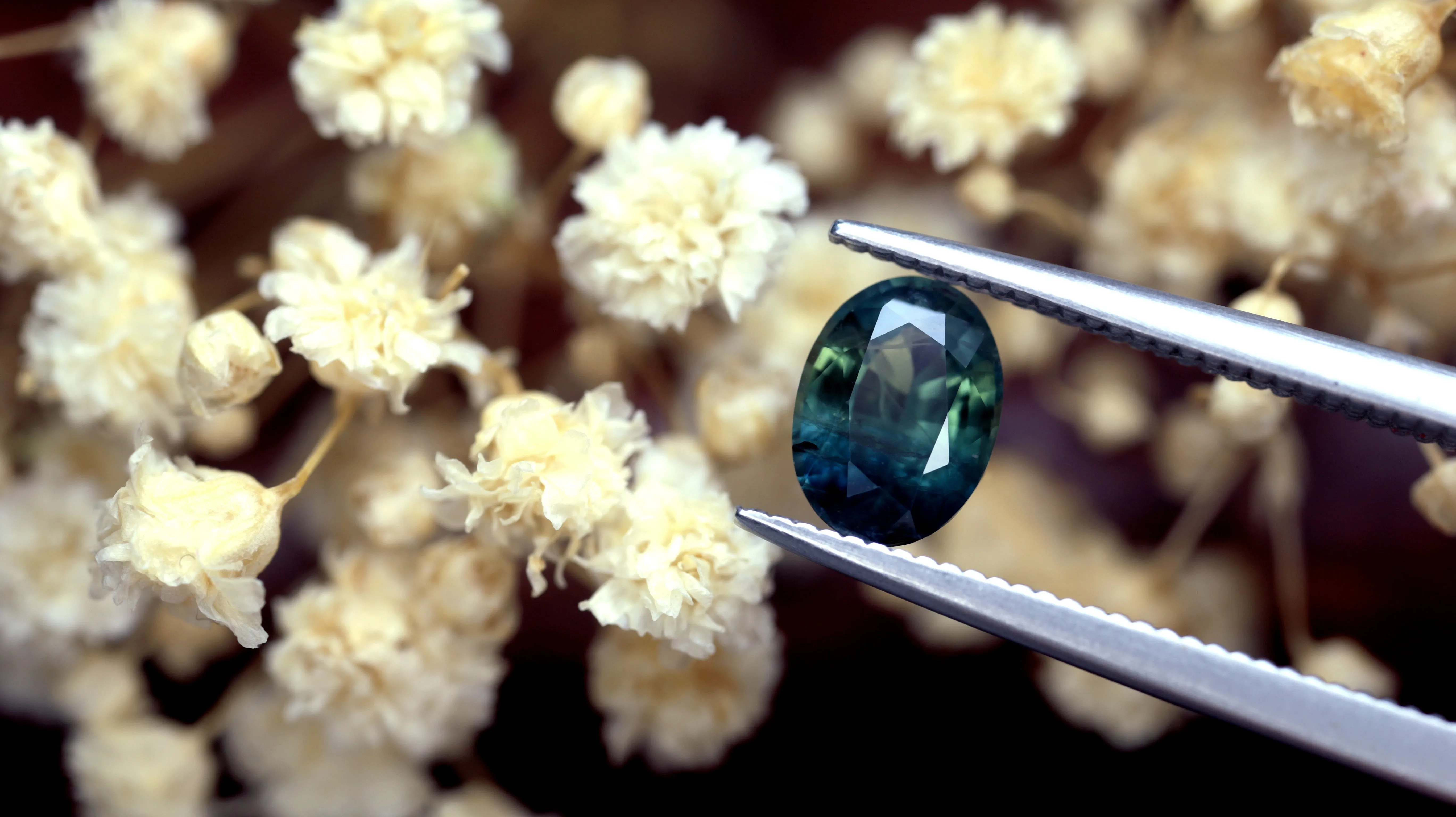 0.98ct Certified Natural Teal Sapphire