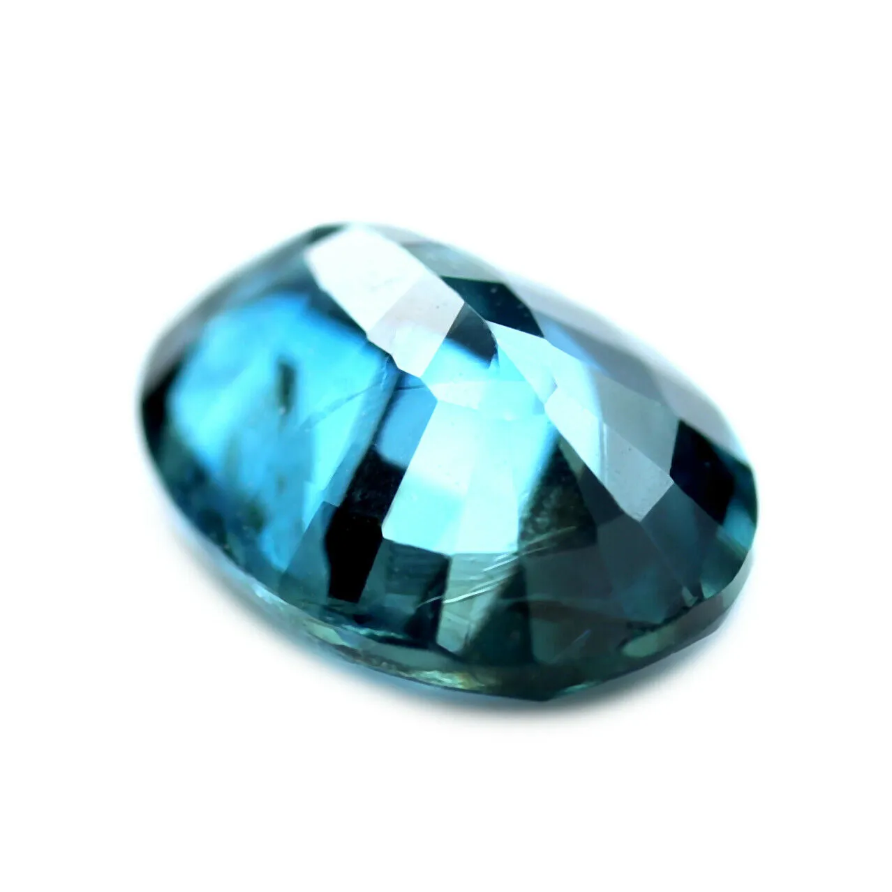 0.98ct Certified Natural Teal Sapphire