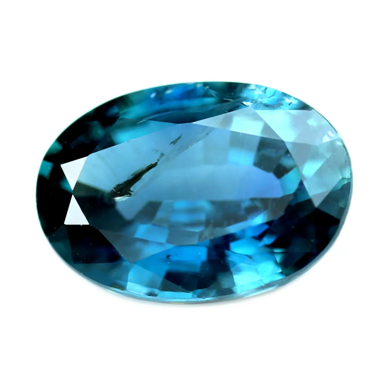 0.98ct Certified Natural Teal Sapphire