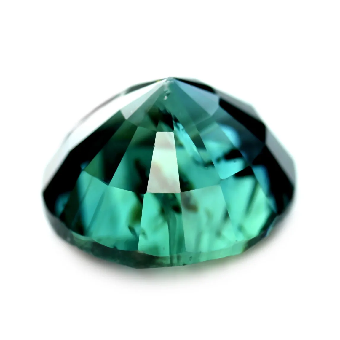 1.02ct Certified Natural Teal Sapphire