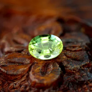 1.04ct Certified Natural Green Sapphire