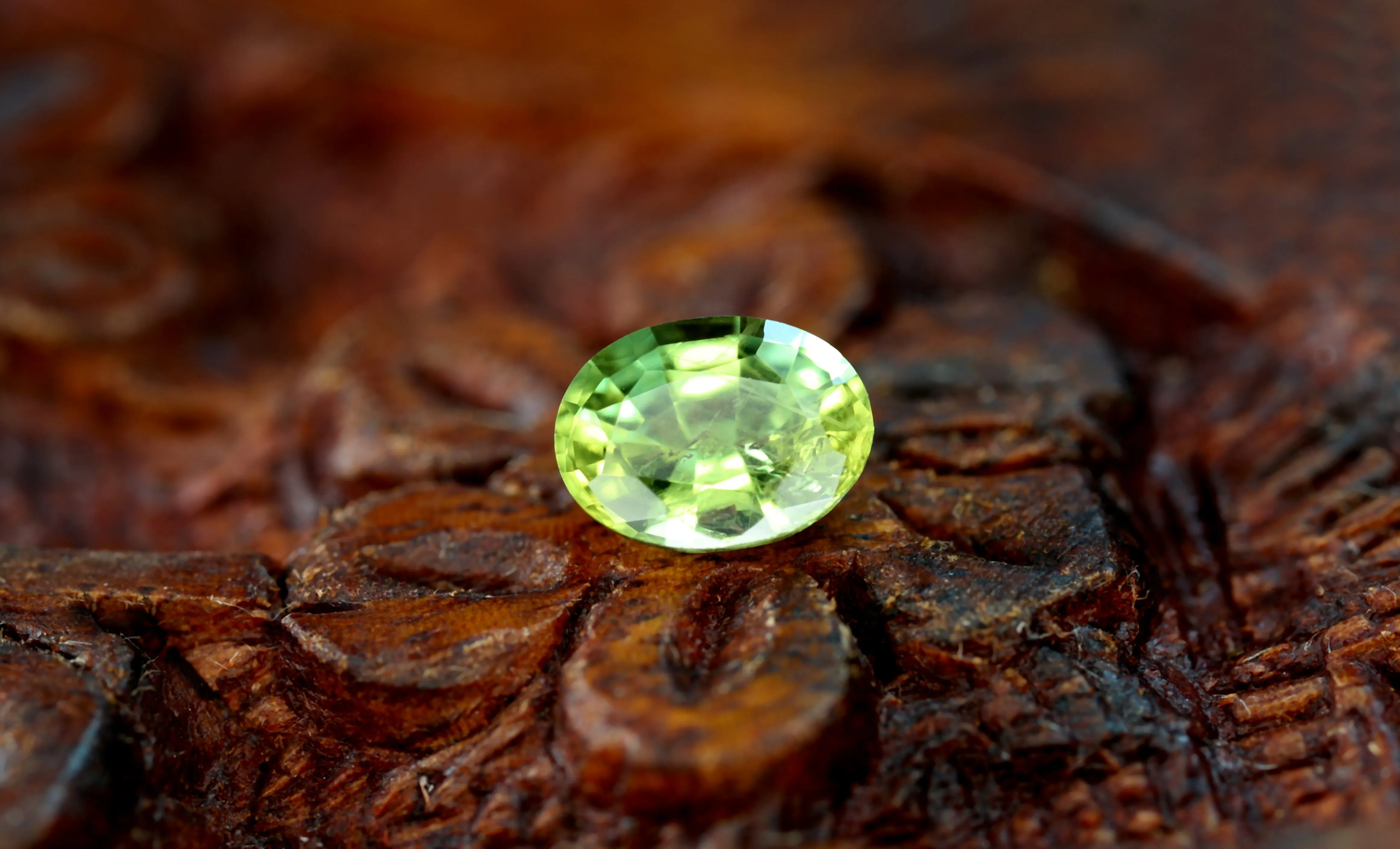 1.04ct Certified Natural Green Sapphire
