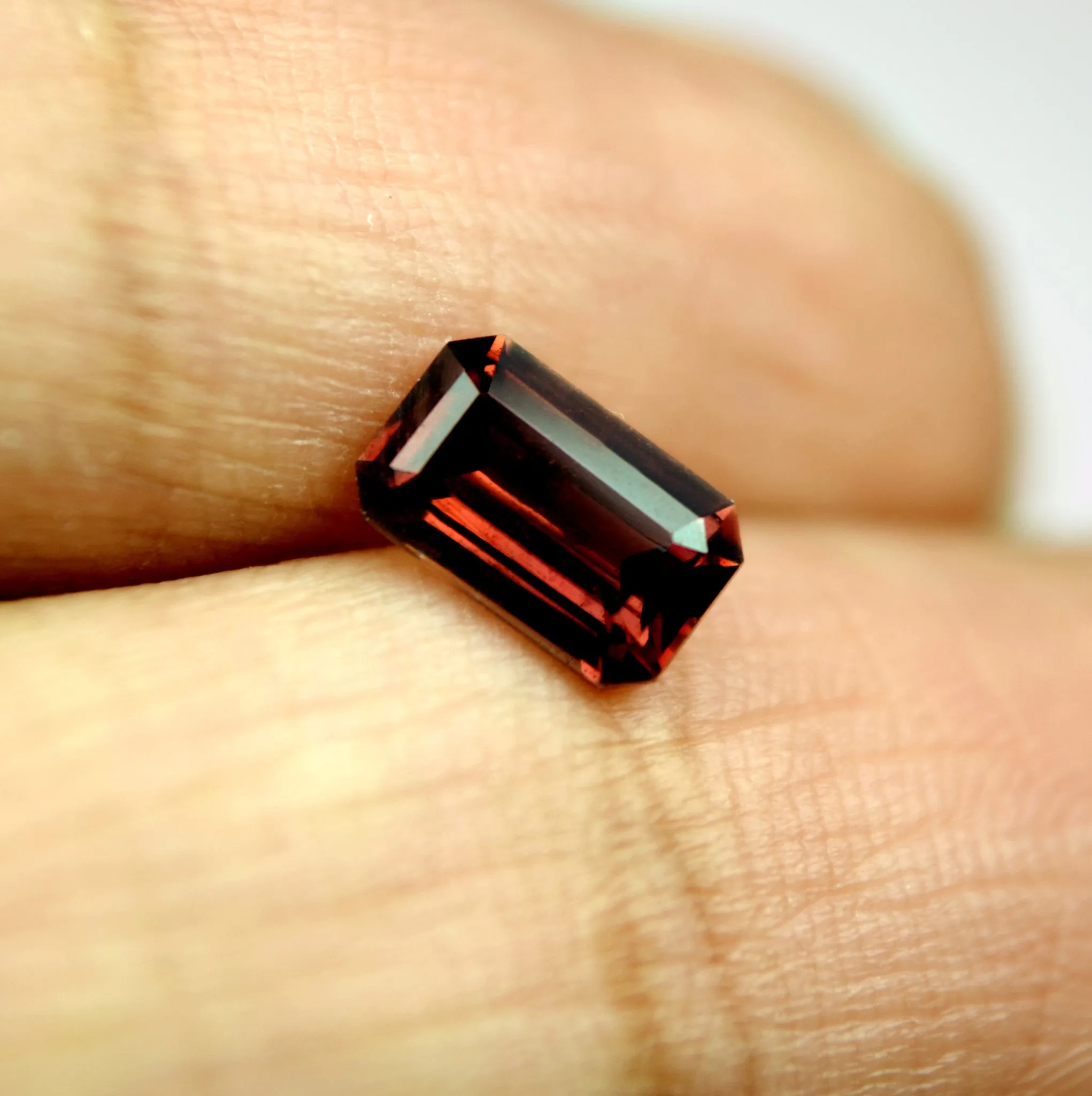 1.06ct Certified Natural Brown Sapphire