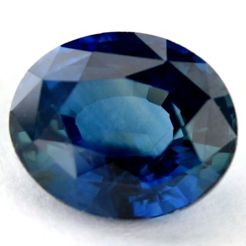 1.11ct Certified Natural Blue Sapphire