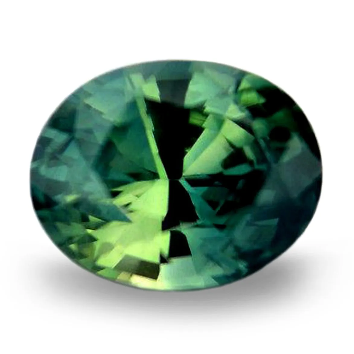 1.12ct Certified Natural Teal Sapphire