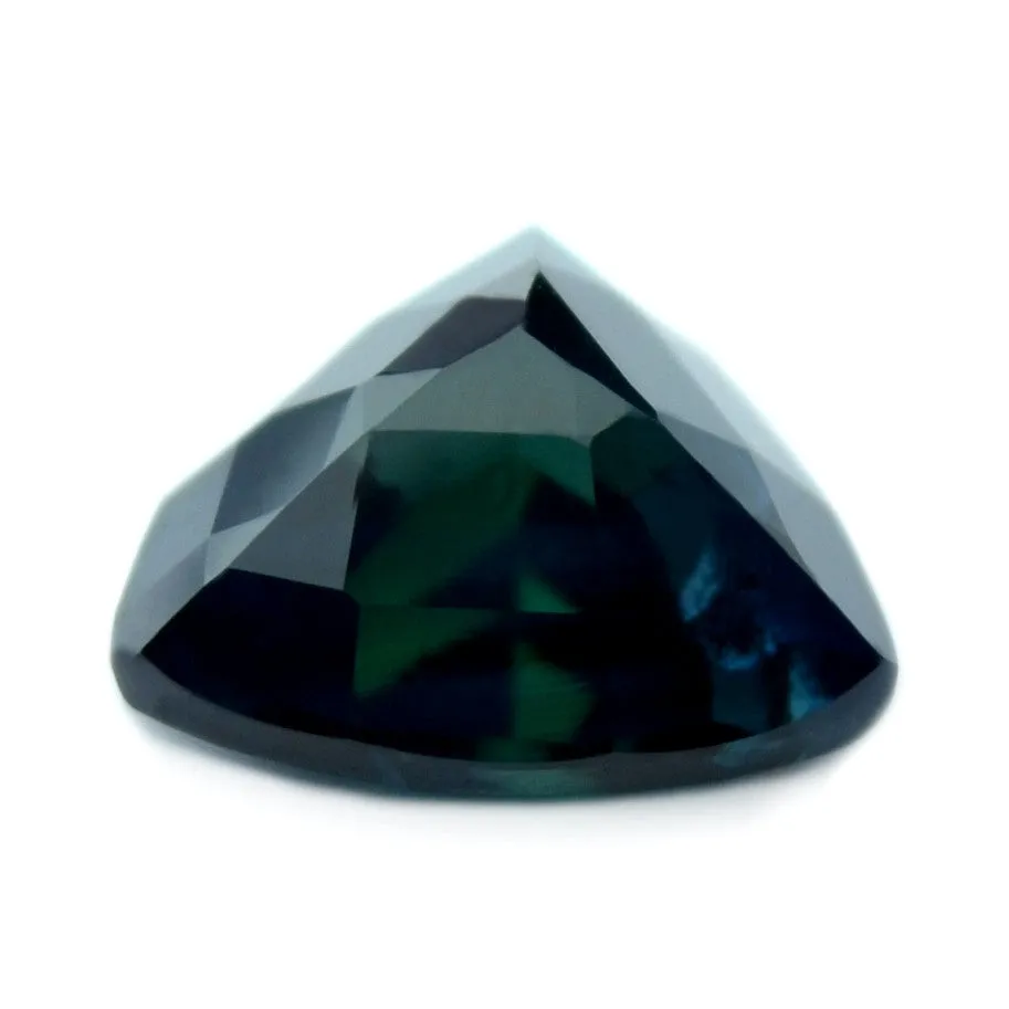 1.14 ct Certified Natural Teal Sapphire